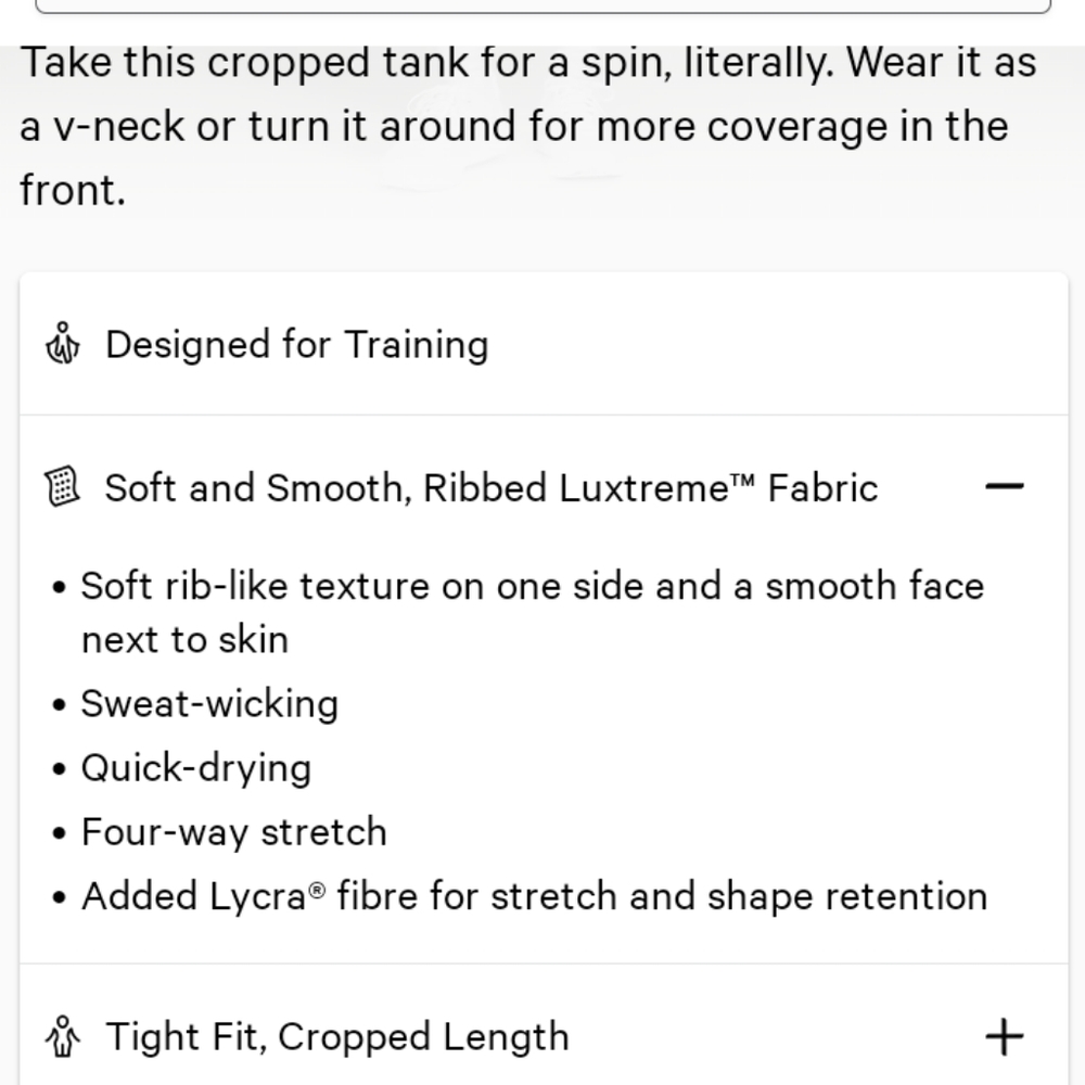 Lululemon Ribbed Tank - Picture 7 of 8